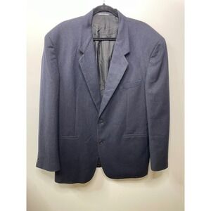 Passport Saks Fifth Avenue Men's Wool Blazer Jacket Made in Italy Size 56 Office